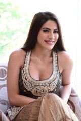 Nikki Tamboli at Kanchana 3 Success Meet